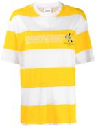 Calvin Klein Jeans Est. 1978 Logo Striped T-shirt - Yellow