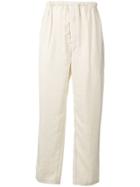 Lemaire Elasticated Trousers - Neutrals