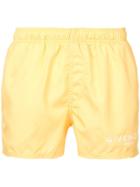 Givenchy Logo Swim Shorts - Yellow