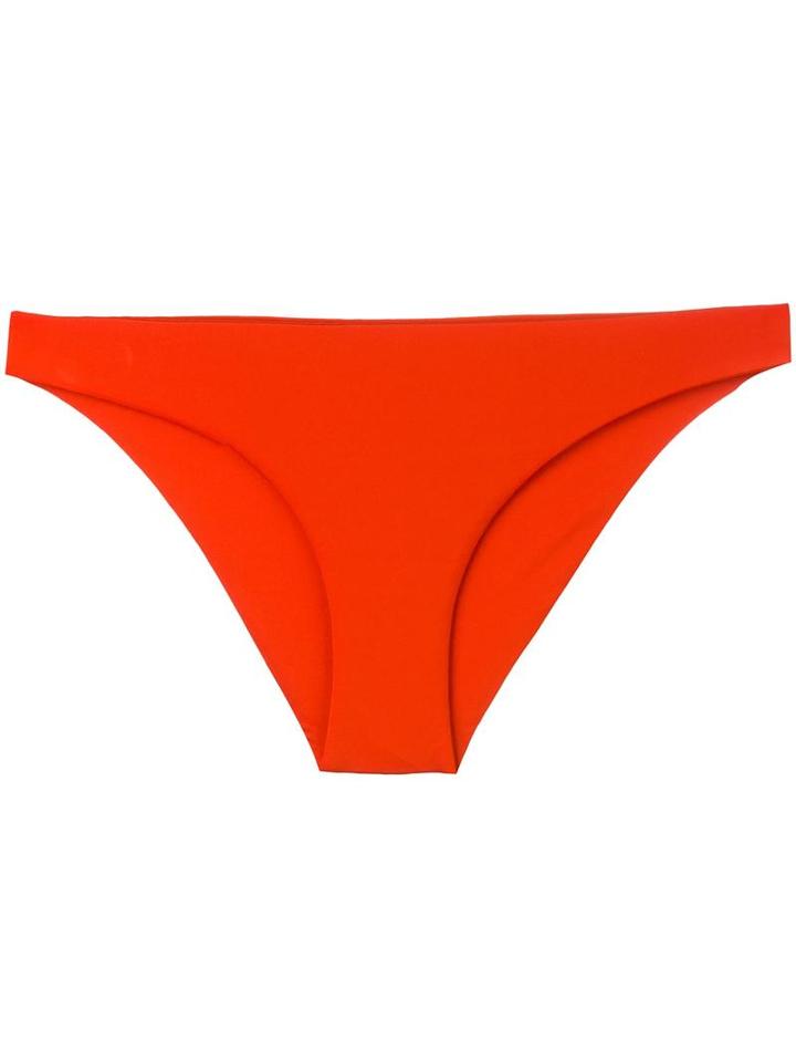 La Perla 'beach Escape' Brazilian Bikini Botton, Women's, Size: 48, Yellow/orange, Nylon/spandex/elastane
