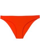 La Perla 'beach Escape' Brazilian Bikini Botton, Women's, Size: 48, Yellow/orange, Nylon/spandex/elastane