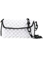 M Missoni - Chain Detail Shoulder Bag - Women - Cotton/polyester/viscose - One Size, Women's, White, Cotton/polyester/viscose