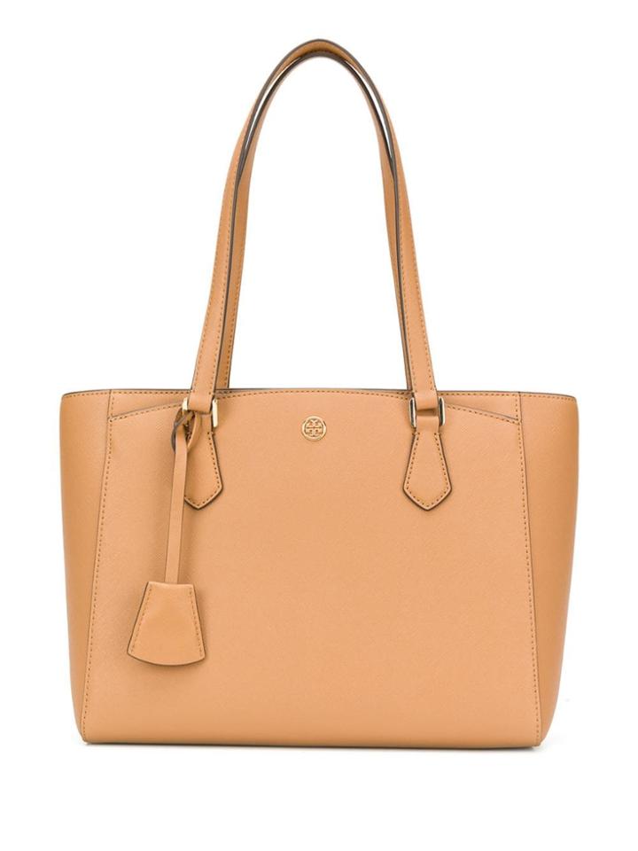 Tory Burch Robinson Three-compartment Tote - Brown