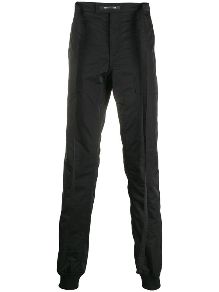 Fear Of God Drawstring Waist Trousers - Black
