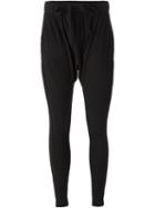 Bassike Drop Crotch Track Pants, Women's, Size: Large, Black, Organic Cotton