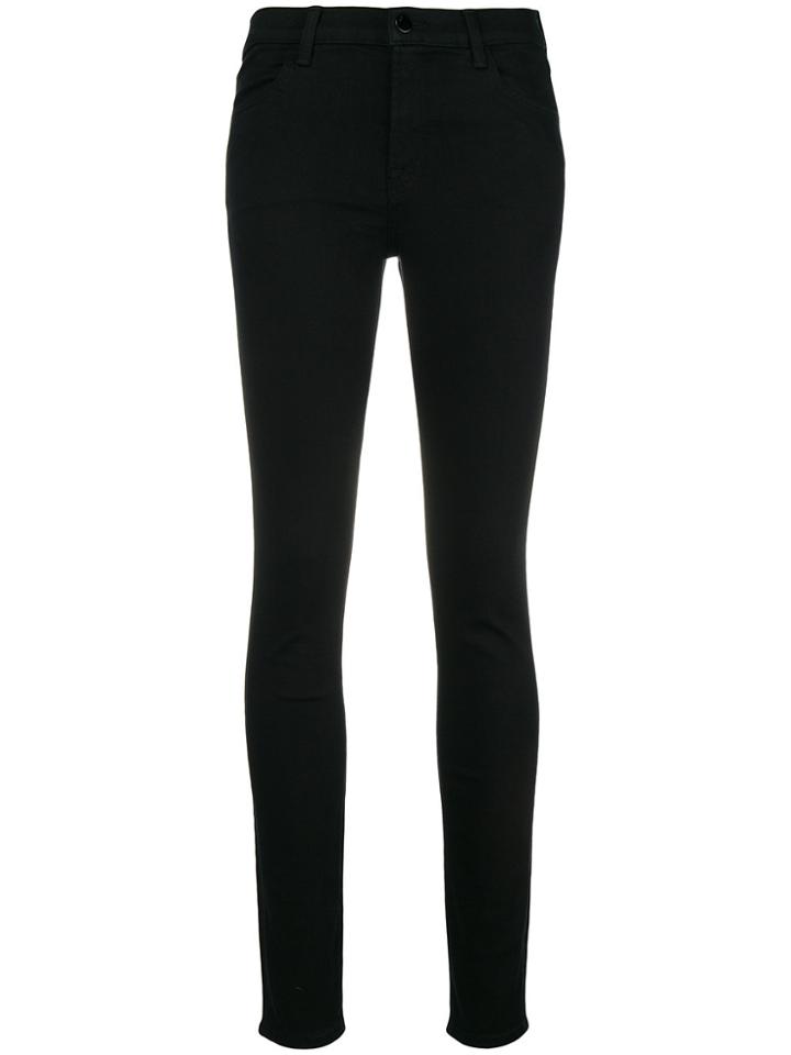 J Brand Classic Skinny-fit Jeans - Black