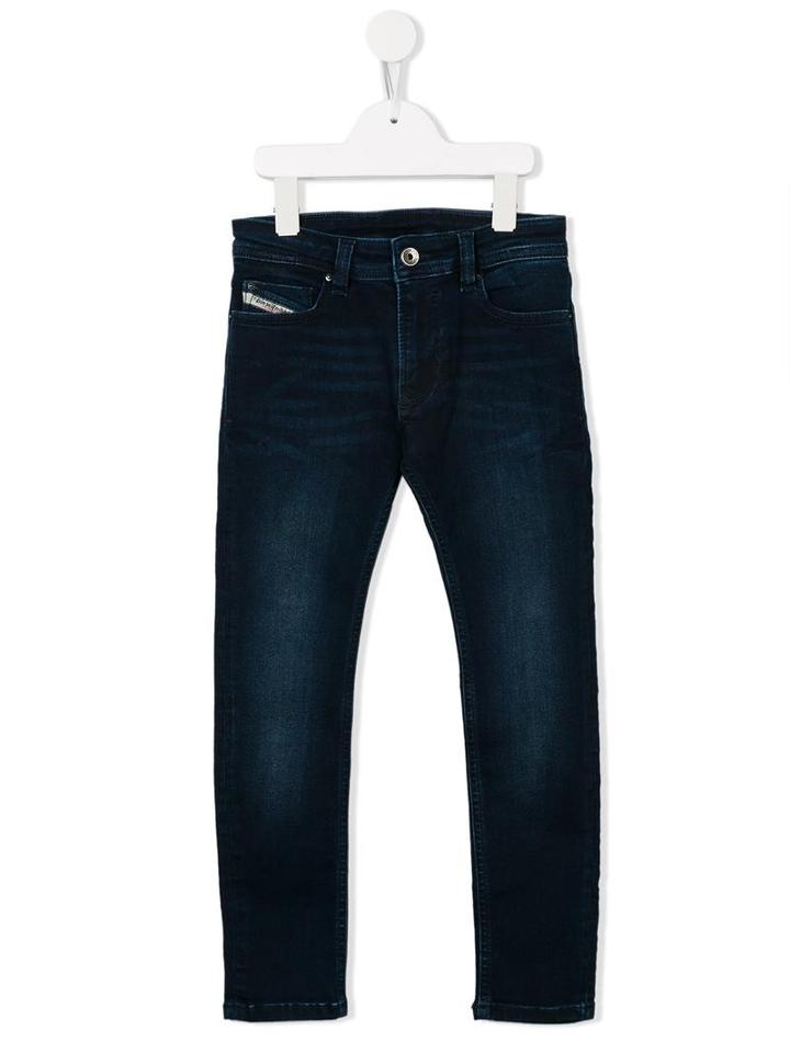 Diesel Kids Slim Fit Jeans, Boy's, Size: 11 Yrs, Blue