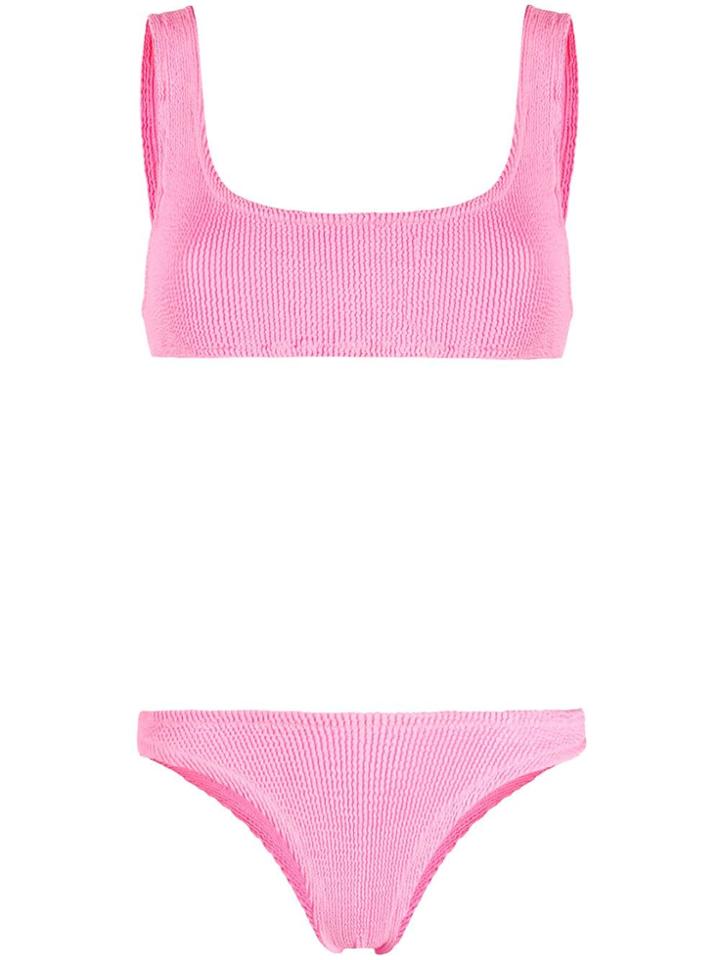 Reina Olga Ginny Scrunch Bikini Set - Pink