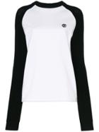 Telfar Raglan Cotton Sweatshirt - White