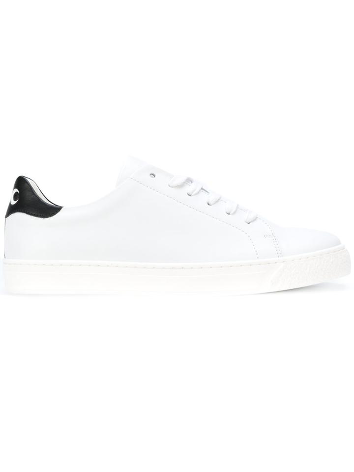 Anya Hindmarch Lace-up Sneakers - White