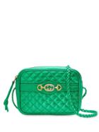 Gucci Mini Laminated Leather Bag - Green
