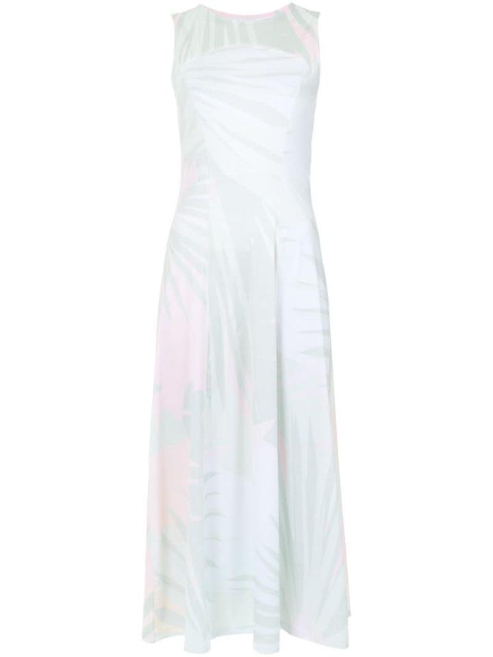 Osklen Anturio Printed Dress - Green