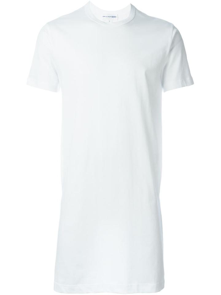 Comme Des Garçons Shirt High Low Hem T-shirt