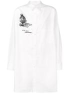 Yohji Yamamoto Knee-length Shirt - White