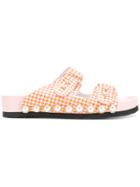 Suecomma Bonnie Embellished Open-toe Sandals - Yellow & Orange