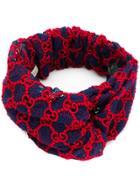 Gucci Gg Marmont Headband - Blue