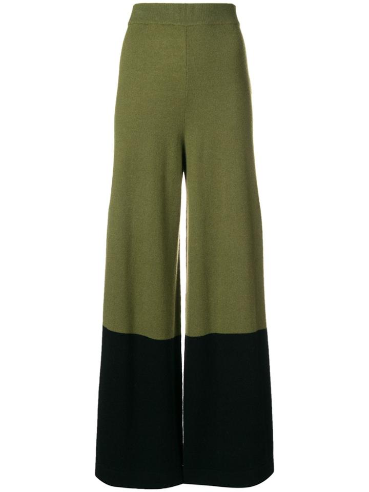 Temperley London Explorer Knit Trousers - Green
