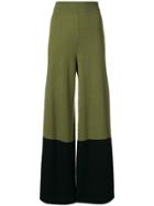 Temperley London Explorer Knit Trousers - Green