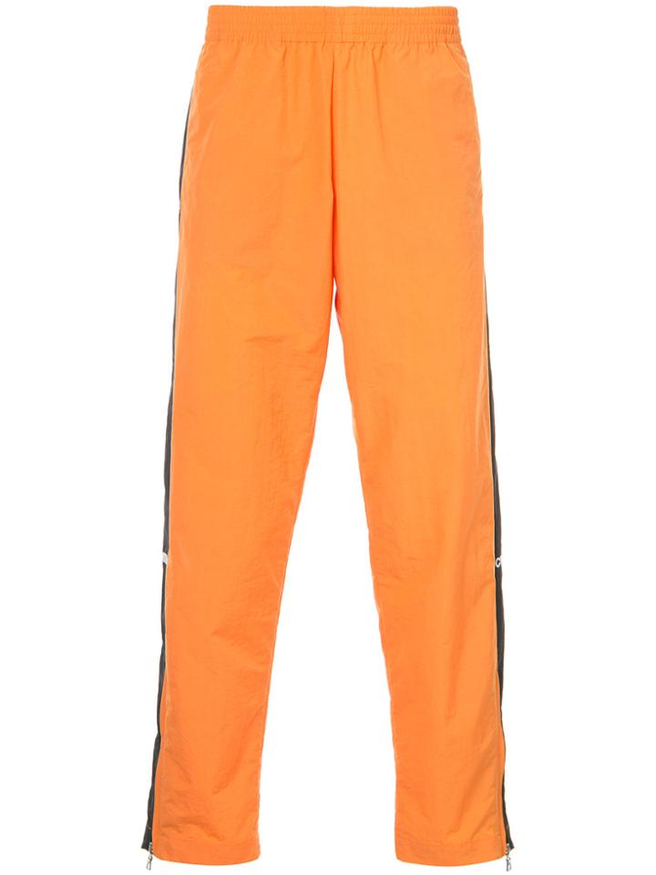 Heron Preston Side Stripe Trousers - Yellow & Orange