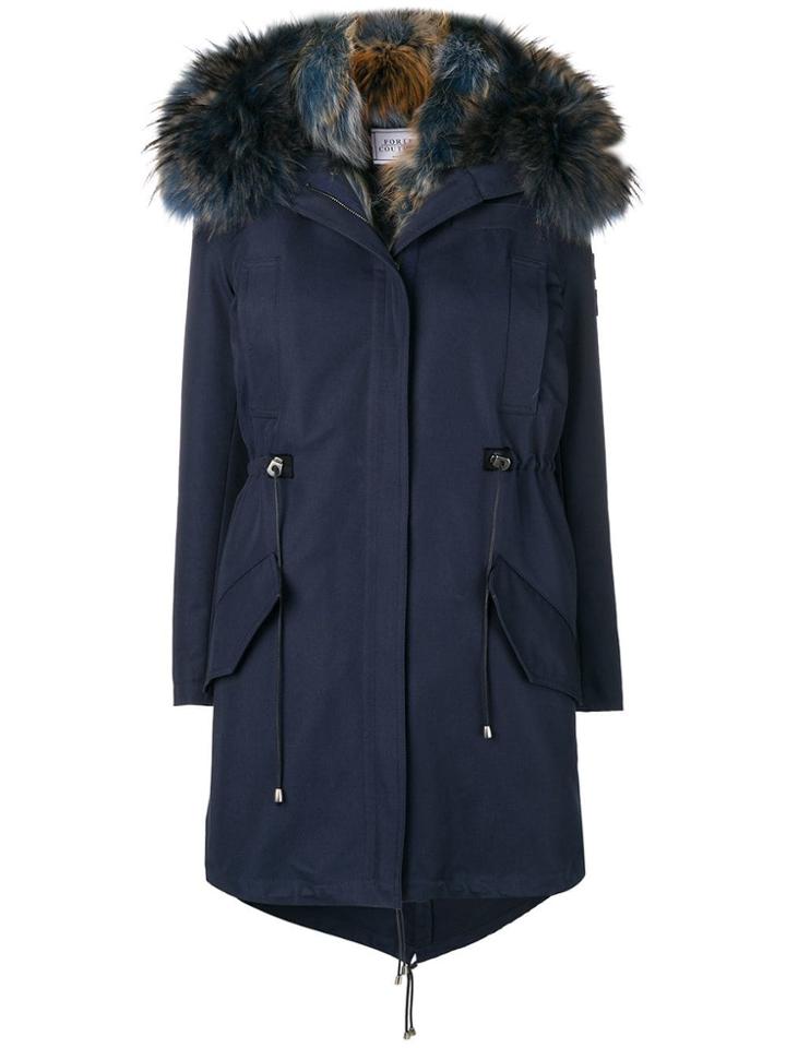Forte Dei Marmi Couture Emma Parka - Blue
