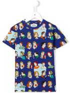 10x10 An Italian Theory Kids Faces Print T-shirt