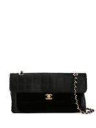 Chanel Pre-owned Choco Bar Shoulder Bag - Black