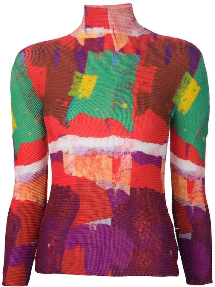 Issey Miyake Cauliflower Collage Top