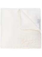 Givenchy Plain Pocket Square - White