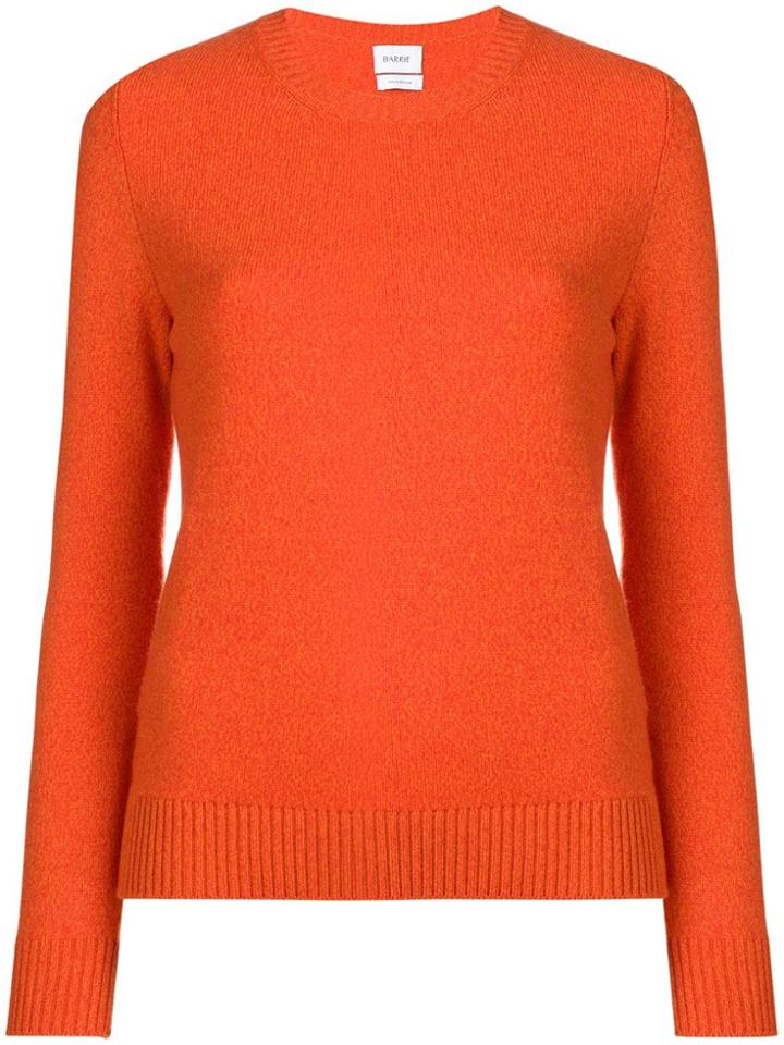Barrie Round Neck Jumper - Orange