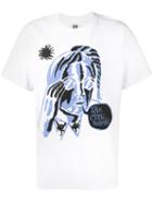 Just A T-shirt - X Sonya Sombreuil Cool World T-shirt - Men - Cotton - Xl, White, Cotton