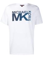 Michael Michael Kors Logo Print Crew Neck T-shirt - White
