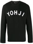 Y-3 Printed Logo Sweatshirt - Black