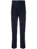 Z Zegna Fitted Tailored Trousers - Blue