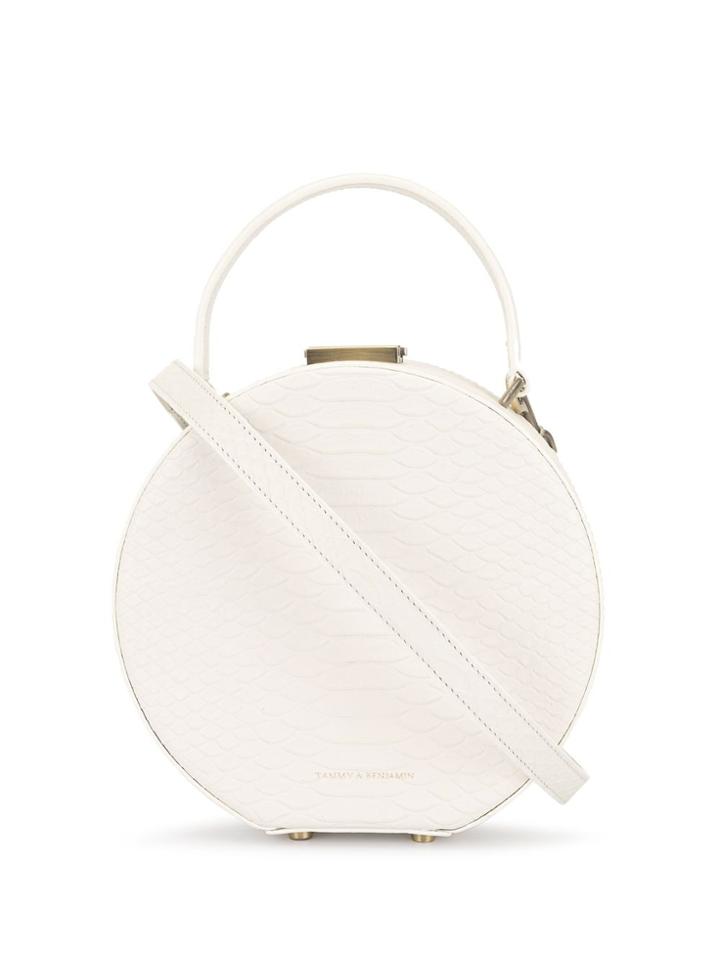 Tammy & Benjamin Hat Box Mini Bag - White
