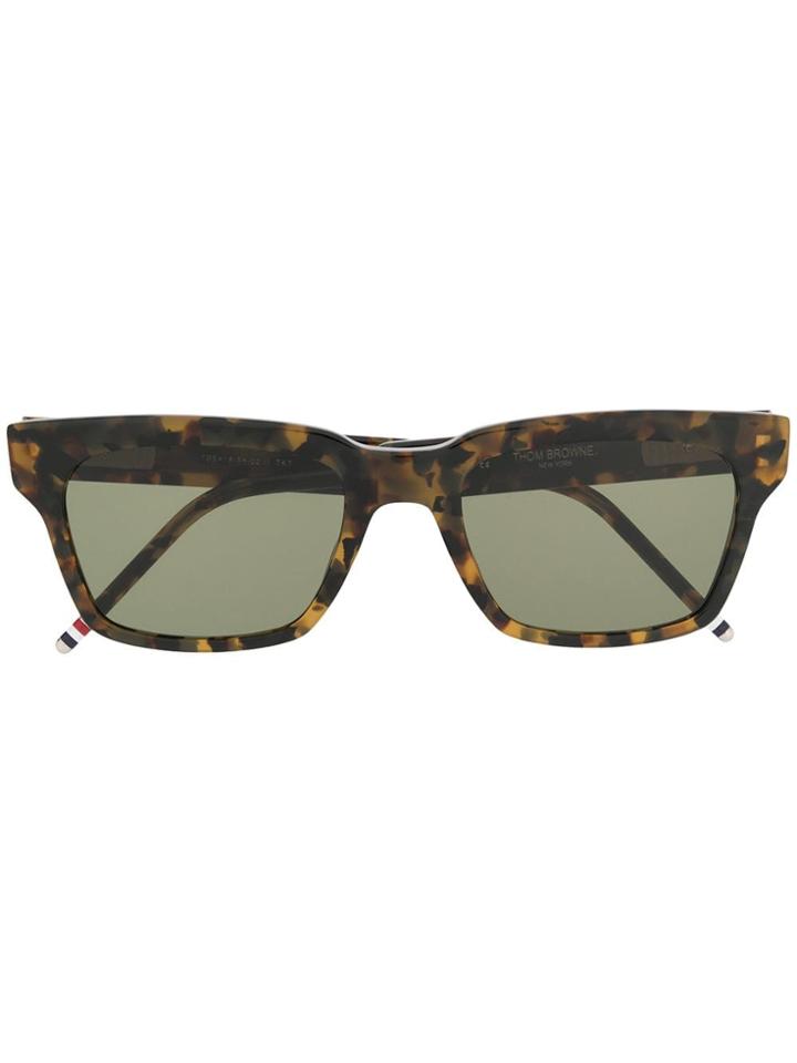 Thom Browne Eyewear Tortoise Sunglasses