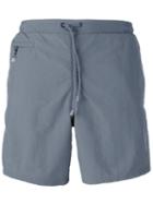 Boss Hugo Boss Side Stripe Swim Shorts, Men's, Size: Xl, Grey, Polyamide/polyester