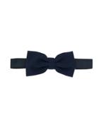 Paolo Pecora Kids Teen Pre-tied Bow Tie - Blue