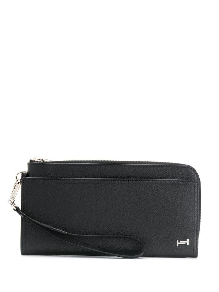 Tod's Boarding Pass Wallet - Black