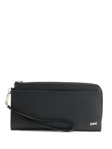 Tod's Boarding Pass Wallet - Black