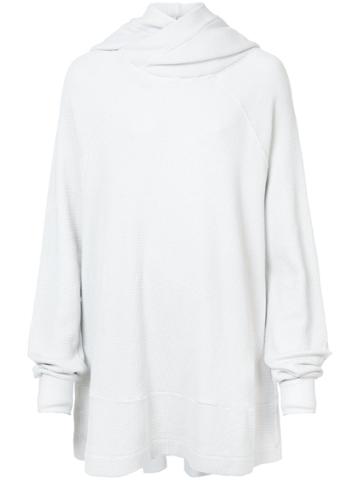 Nil0s Oversized Hoodie - White