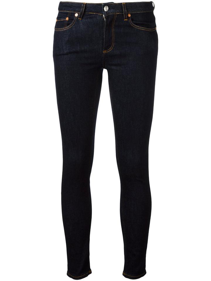Acne Studios Skinny Jeans, Women's, Size: 26, Blue, Cotton/polyester/spandex/elastane