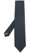 Tom Ford Geometric Patterned Tie - Blue