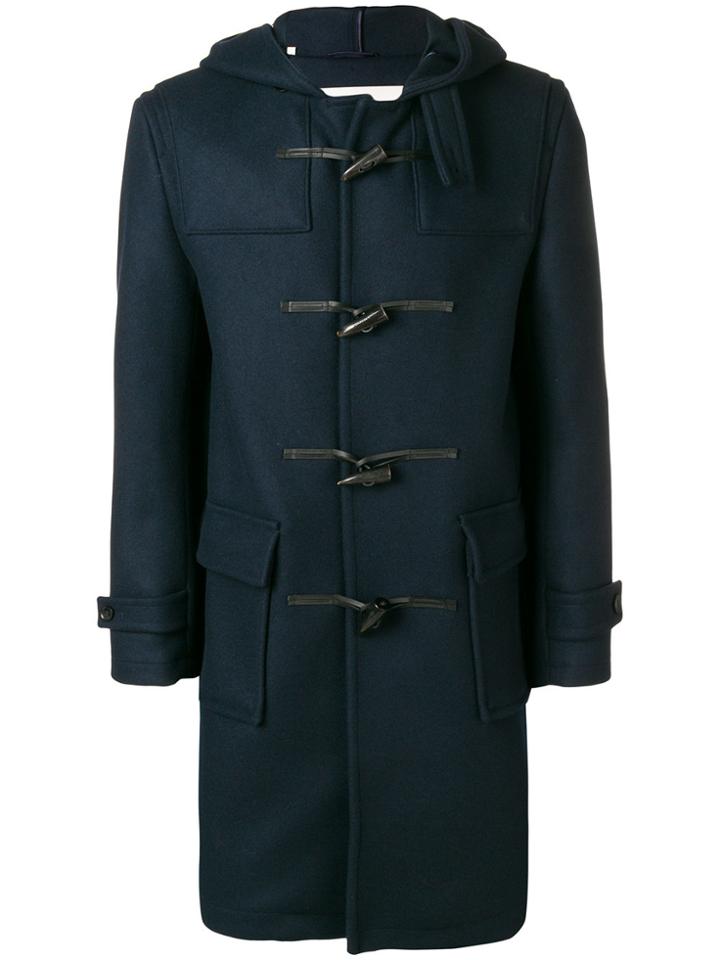Mackintosh Classic Duffle Coat - Blue