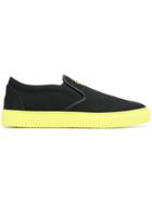 Marcelo Burlon County Of Milan Slip-on Sneakers - Black