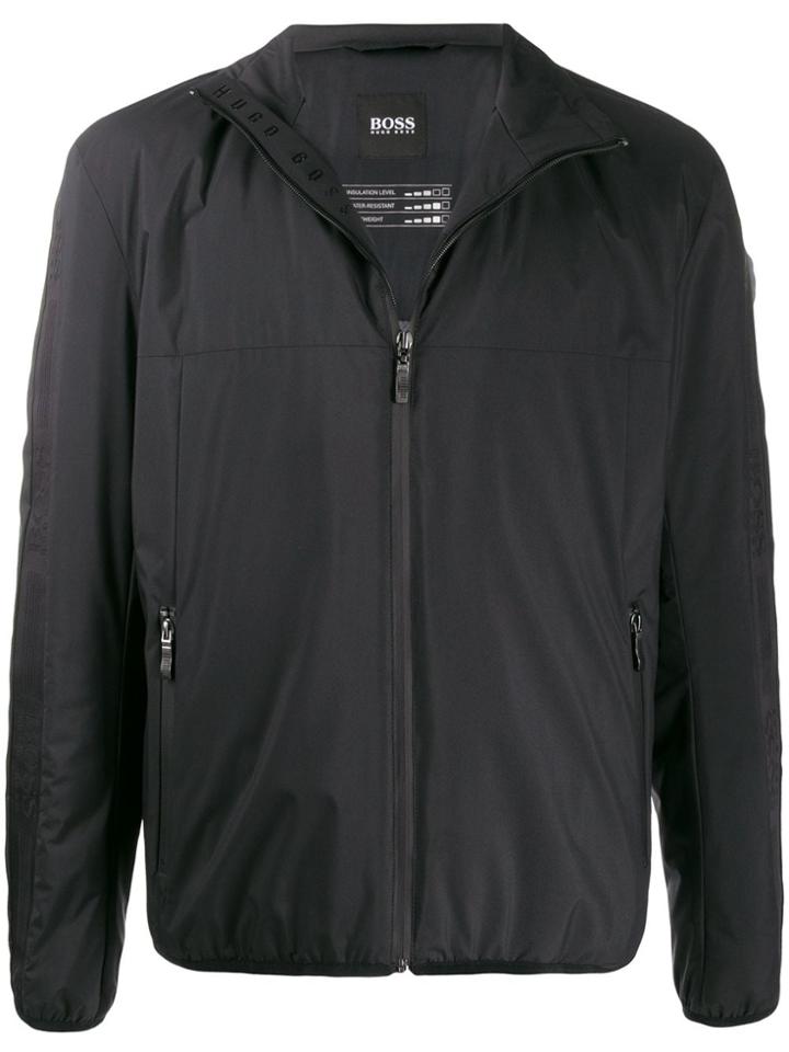 Boss Hugo Boss High Neck Quilted Jacket - Black