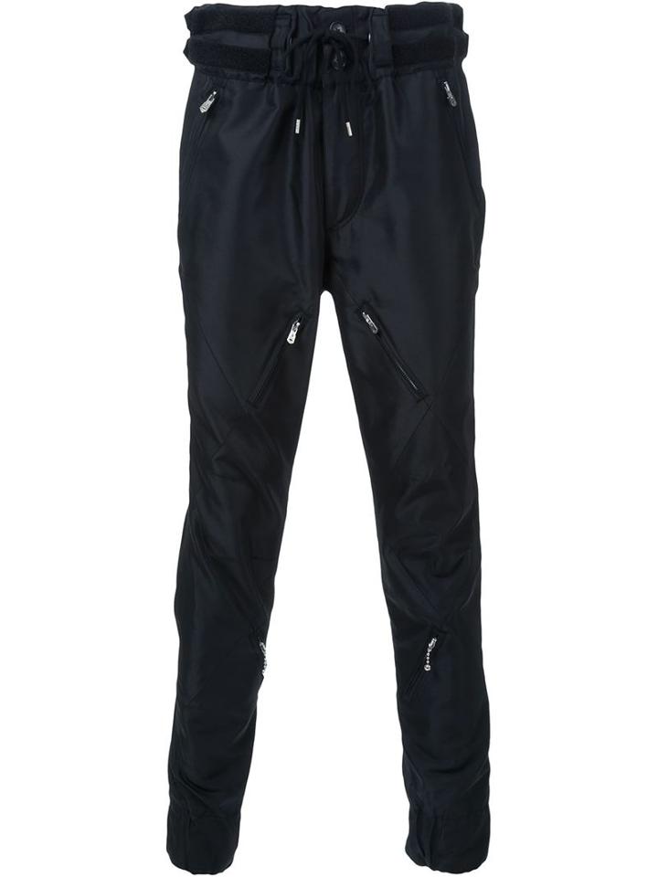 The Soloist Zip Panel Detail Tapered Trousers