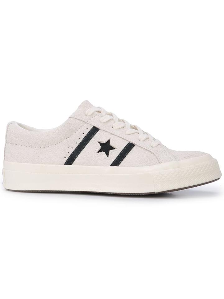 Converse Side Logo Sneakers - White