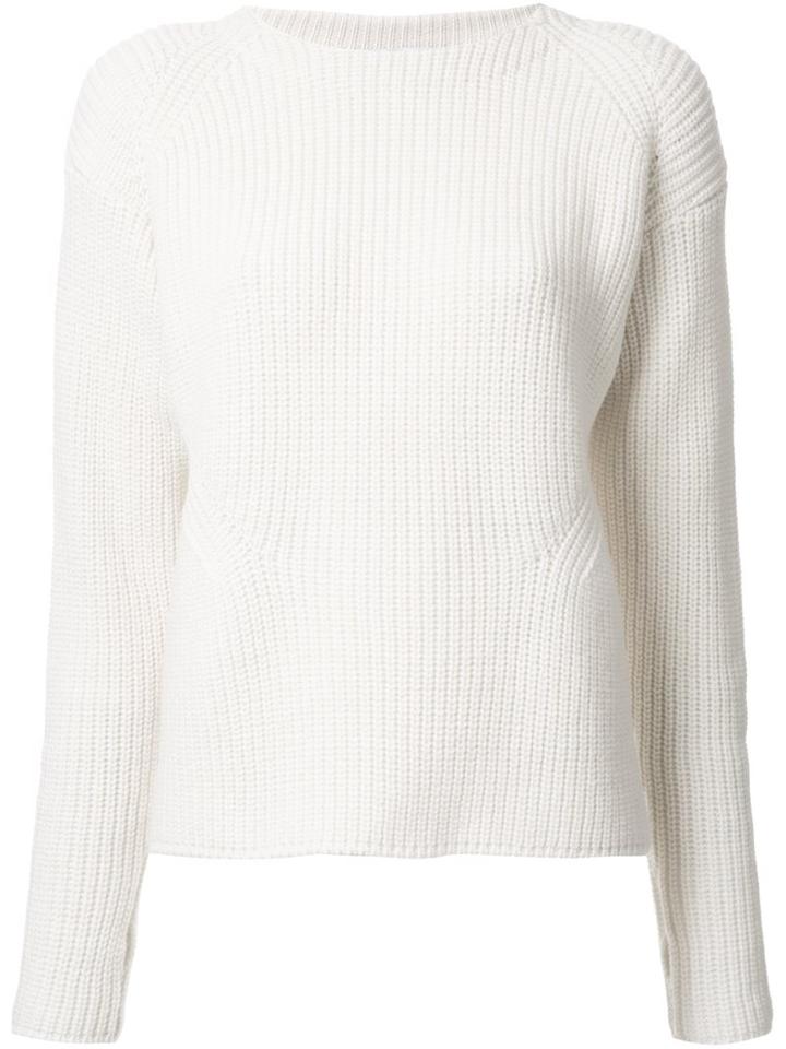 08sircus Classic Pullover Jumper, Women's, Size: 1, White, Wool
