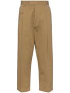 Haider Ackermann Cropped Trousers - Brown