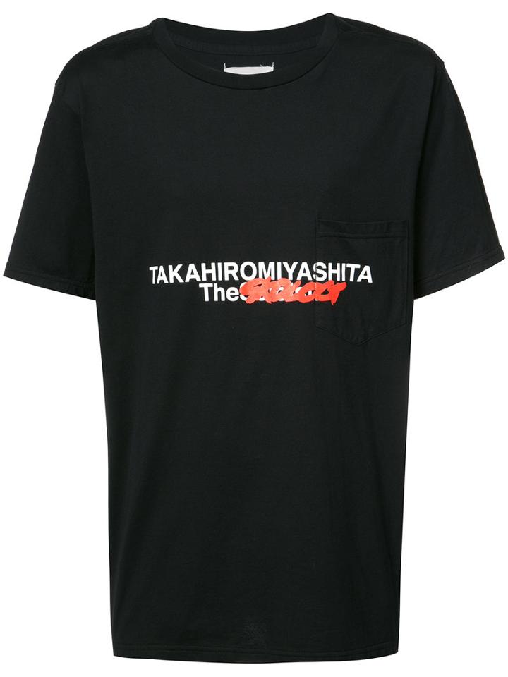 The Soloist - Front Print T-shirt - Men - Cotton - 52, Black, Cotton